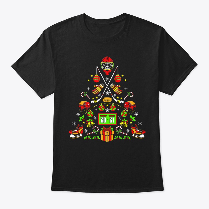 ICE HOCKEY CHRISTMAS TREE WINTER SPORT H