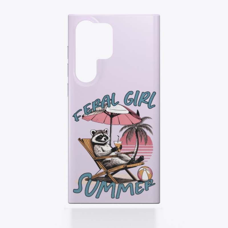 Feral Girl Summer, Beachy Raccoon