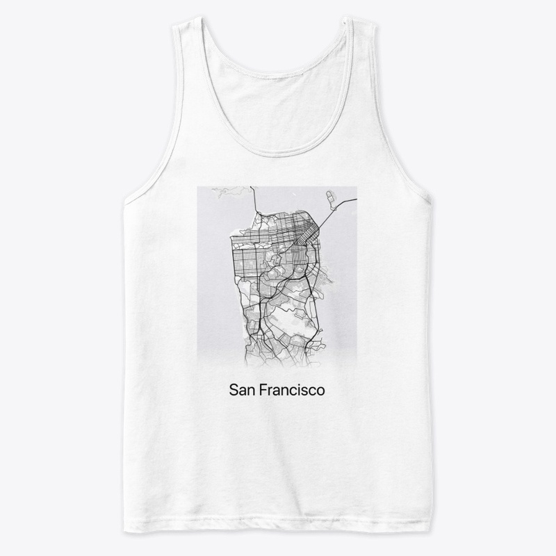 San Francisco Minimal Map