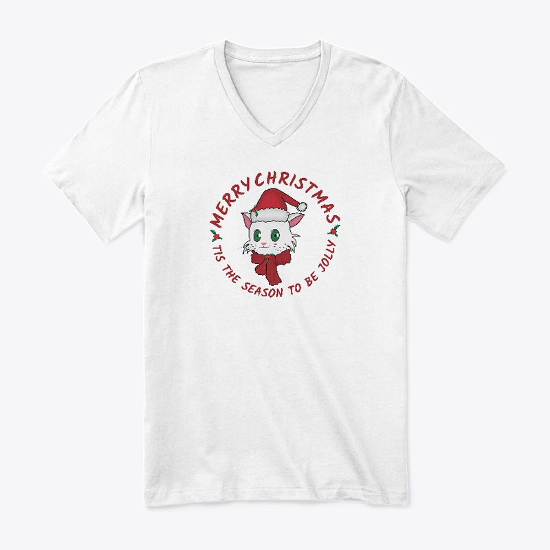 Christmas t shirts.Merry Catmas.