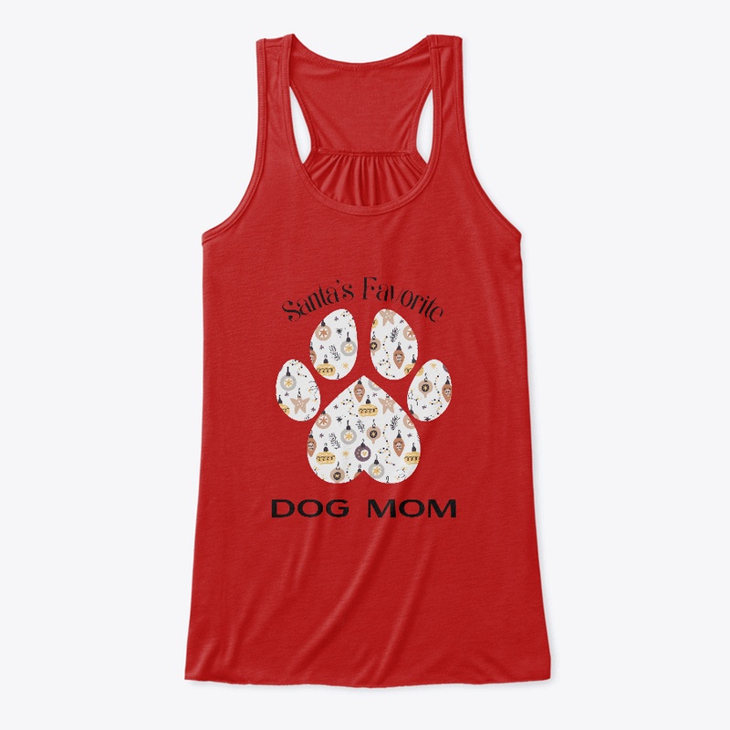 Santa's Favorite Dog Mom, Christmas Paw