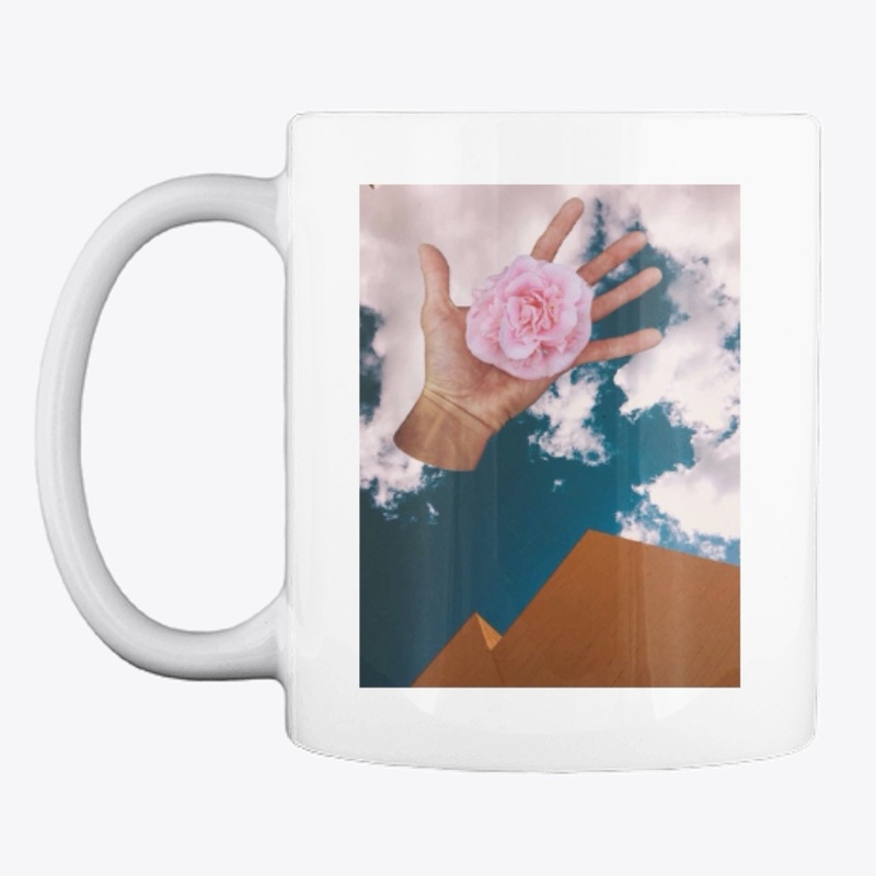 mano de flor (in white)