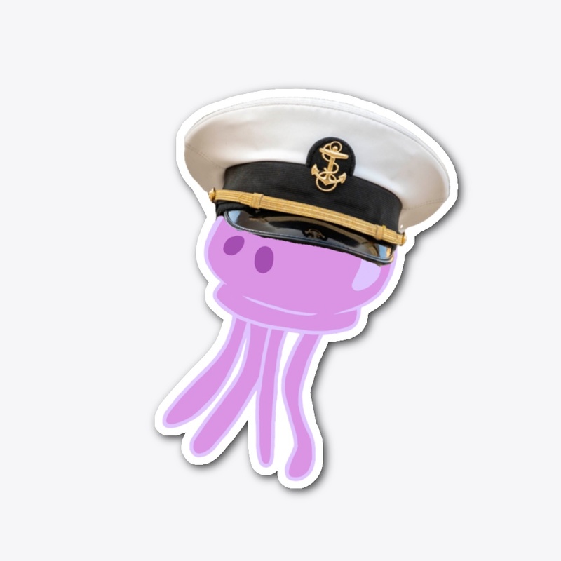Regimental Jellyfish Sticker