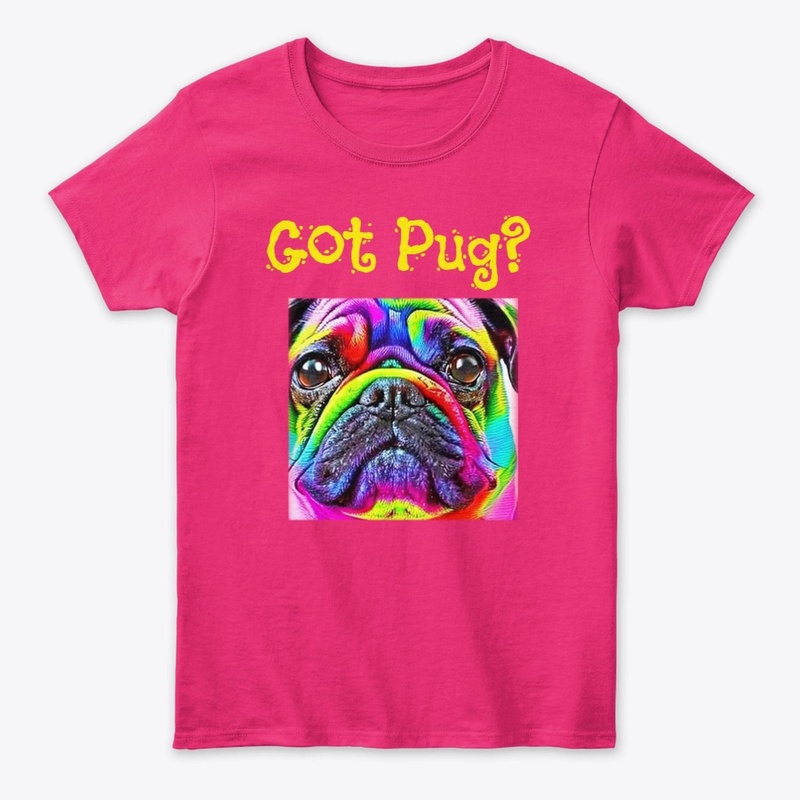 Colorful Pug Creation