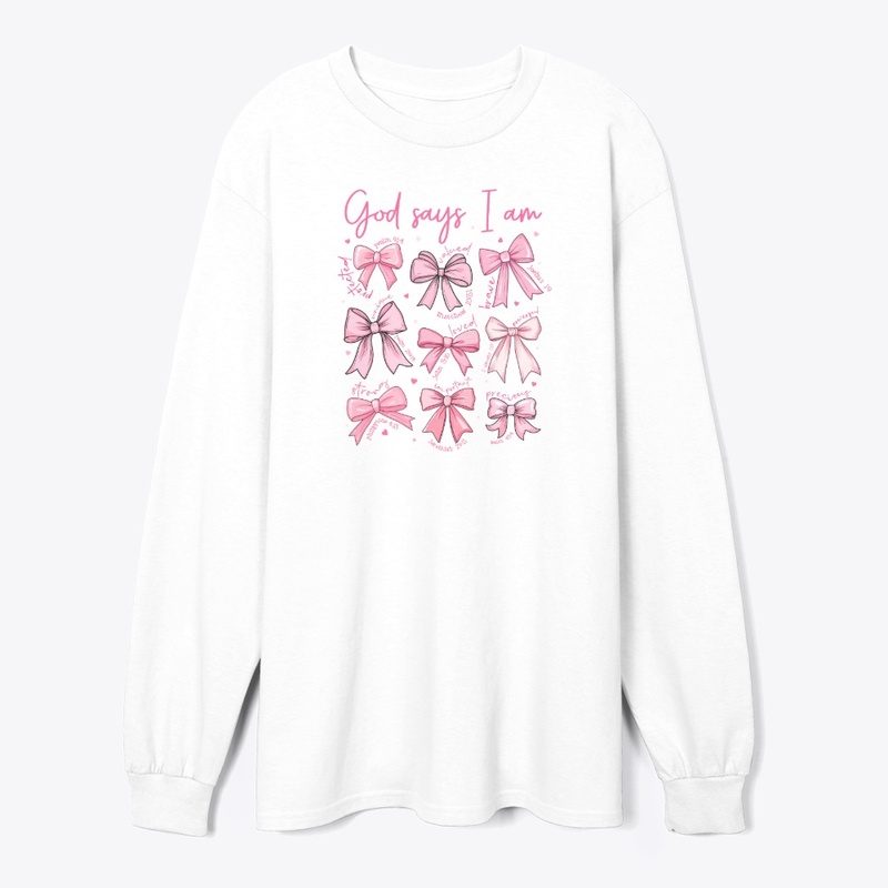 Funny God Says I Am | Coquette Valentine