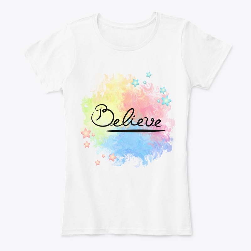 Art Lettering - "Believe"