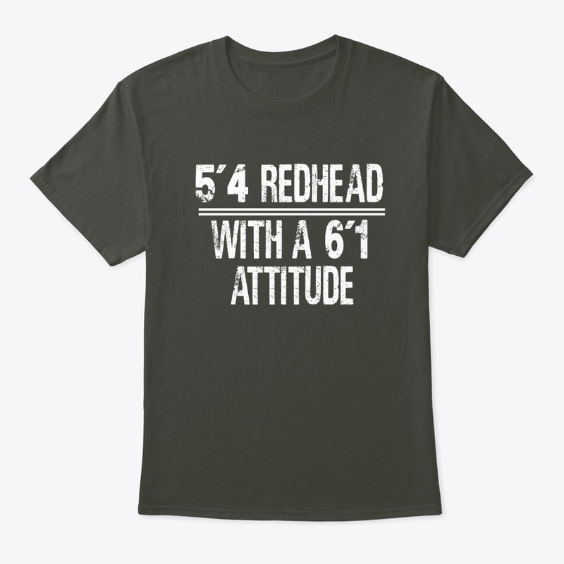 5 4 REDHEAD WITH A 6 1 ATTITUDE