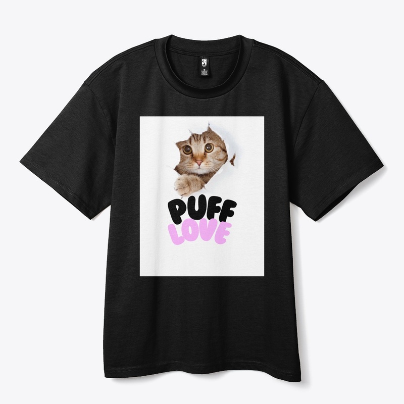 New design puff love T-shirt 
