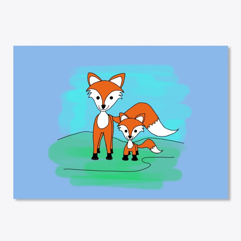 Two Foxes