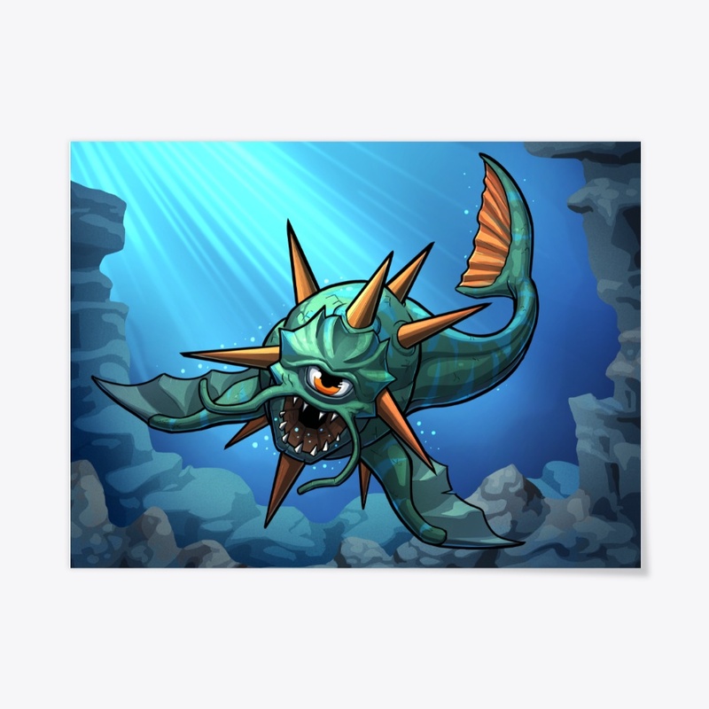 The Jutting Sea Guard POSTER