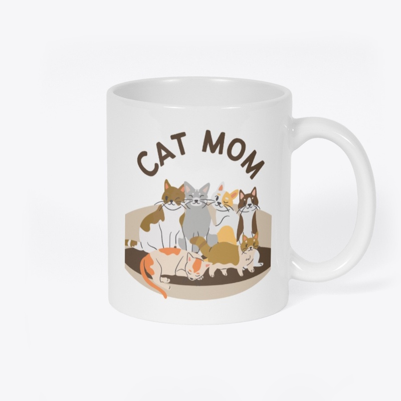 Cats Mom Vibes