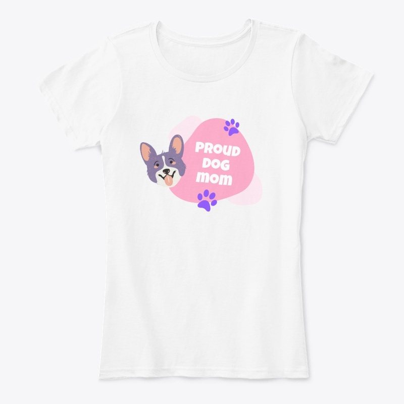 Dog T-shirt: Proud Dog Mom 2