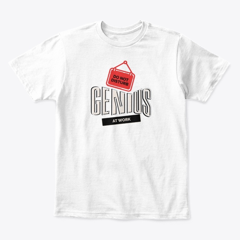 DND Genius At Work Tee