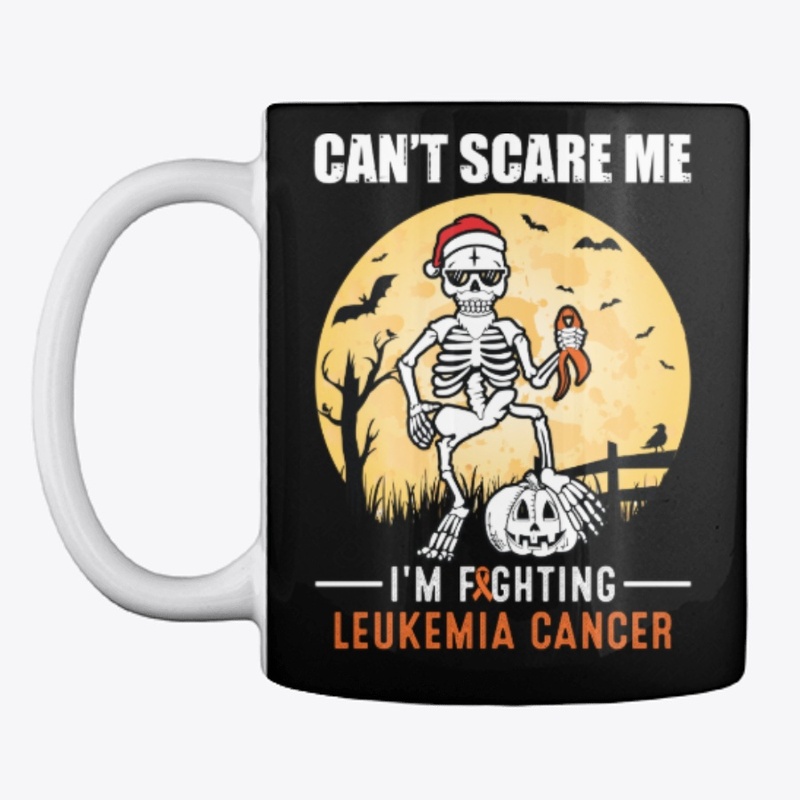Leukemia Cancer Awareness Halloween Tee
