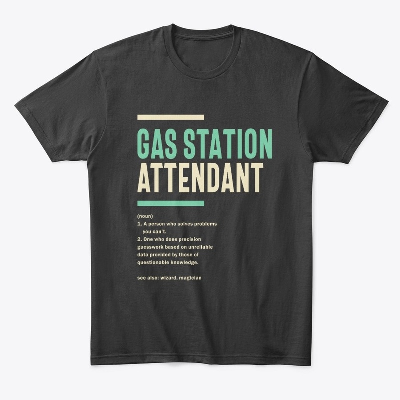Gas Station Attendant Job Title Gift