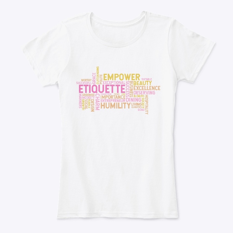 Etiquette Empower & Humlity T-shirt