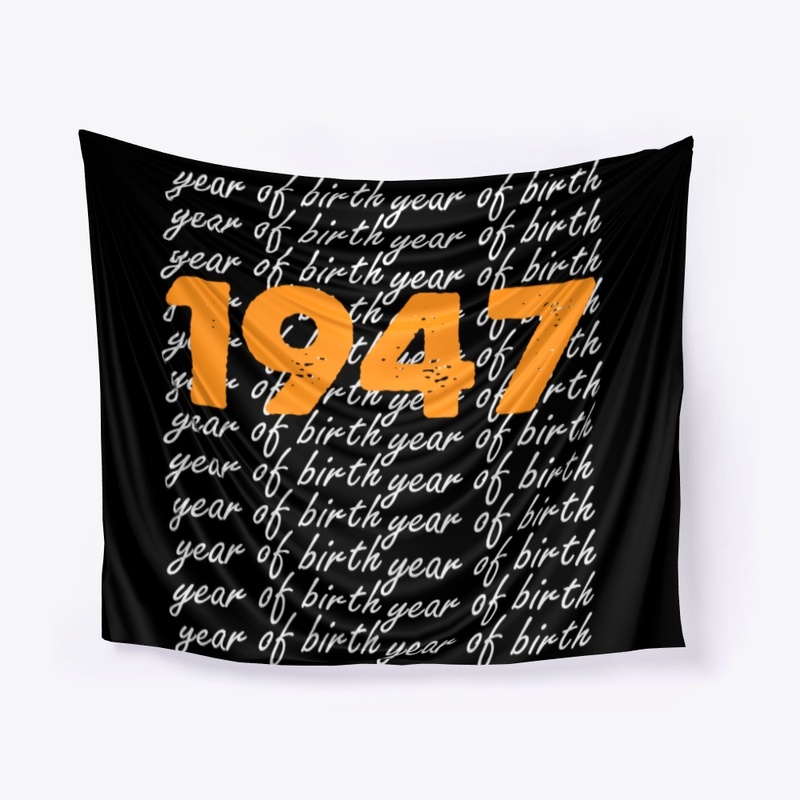 1947 Birthday Gift For Men Women