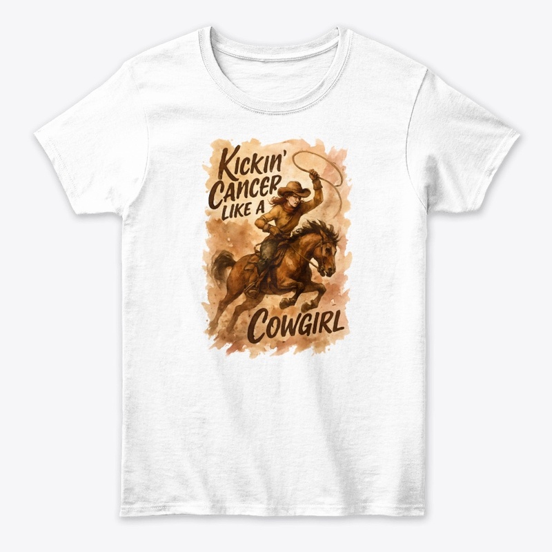 Cowgirl Cancer Fighter Tee