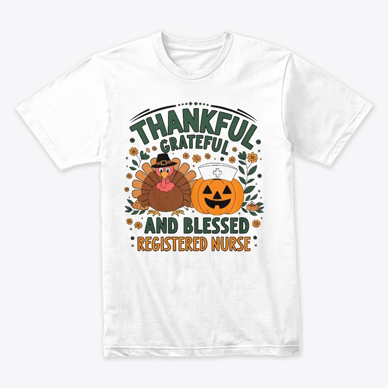 Thankful, Grateful, and Blessed T-shirt,