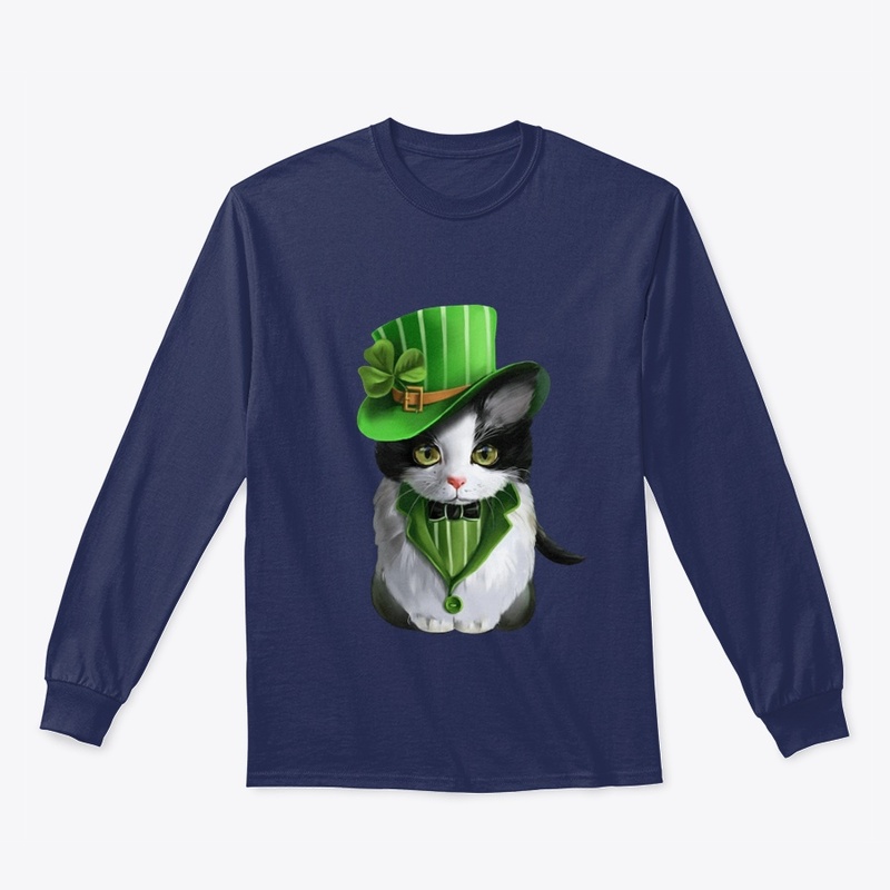 Irish Cat  T Shirt