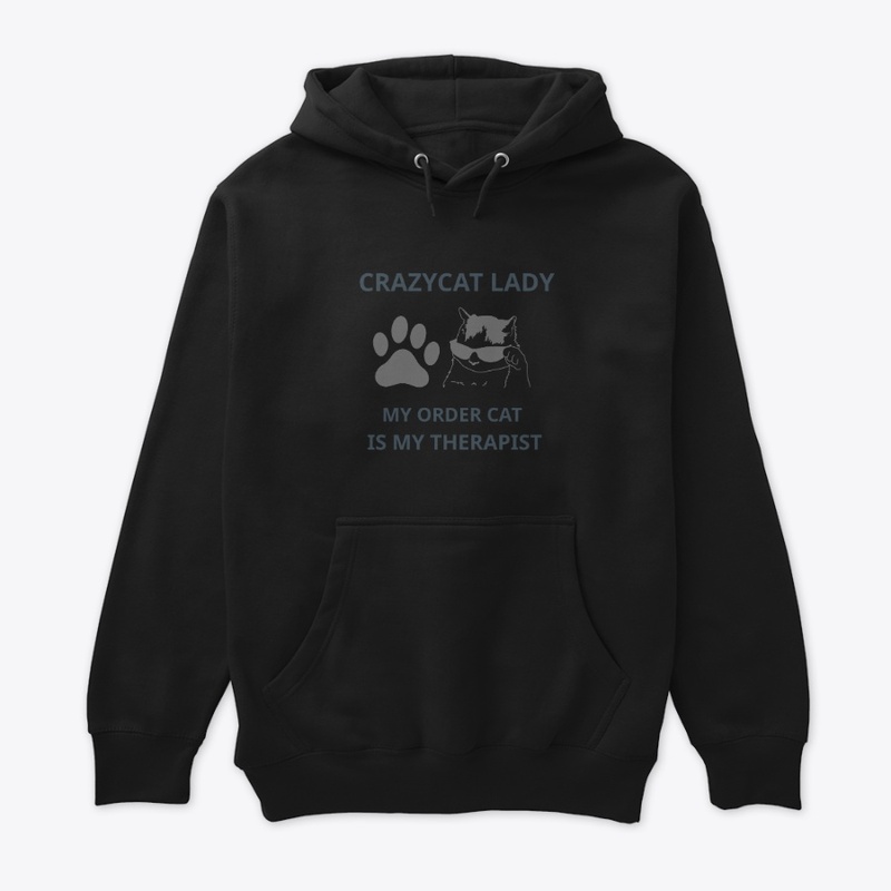 Purr-fect Therapy Cat Mom Tee