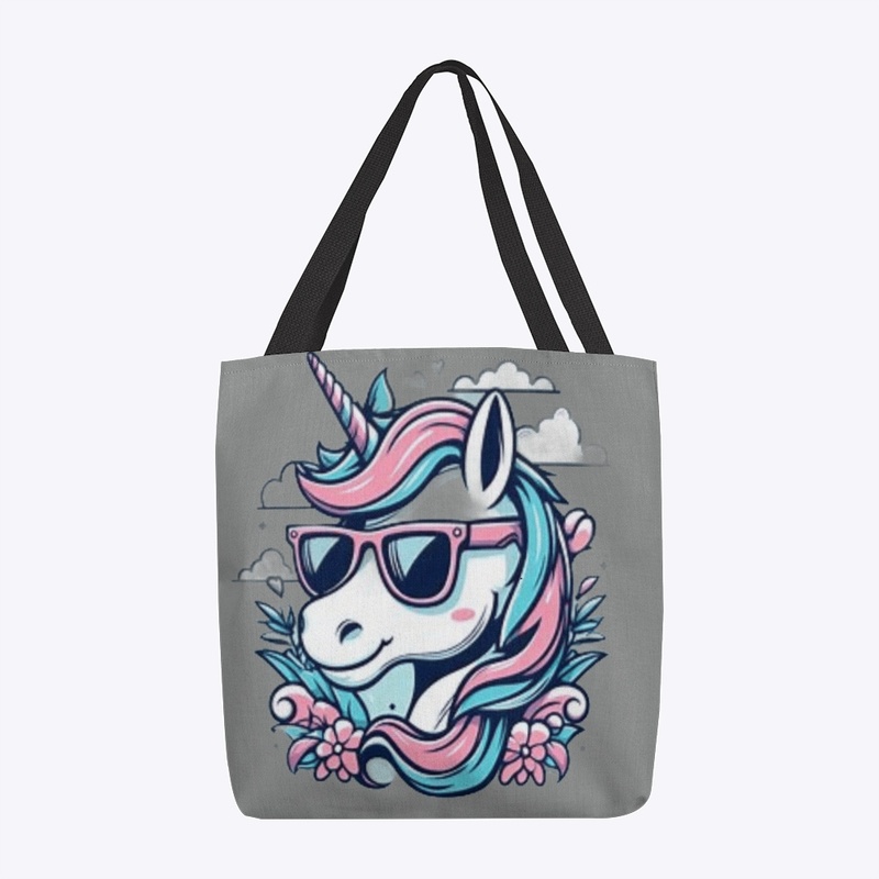 Whimsical Unicorn Tote Bag