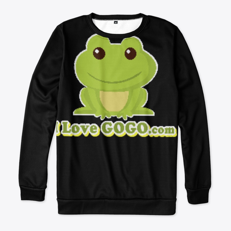 Green Frog I Love GOGO