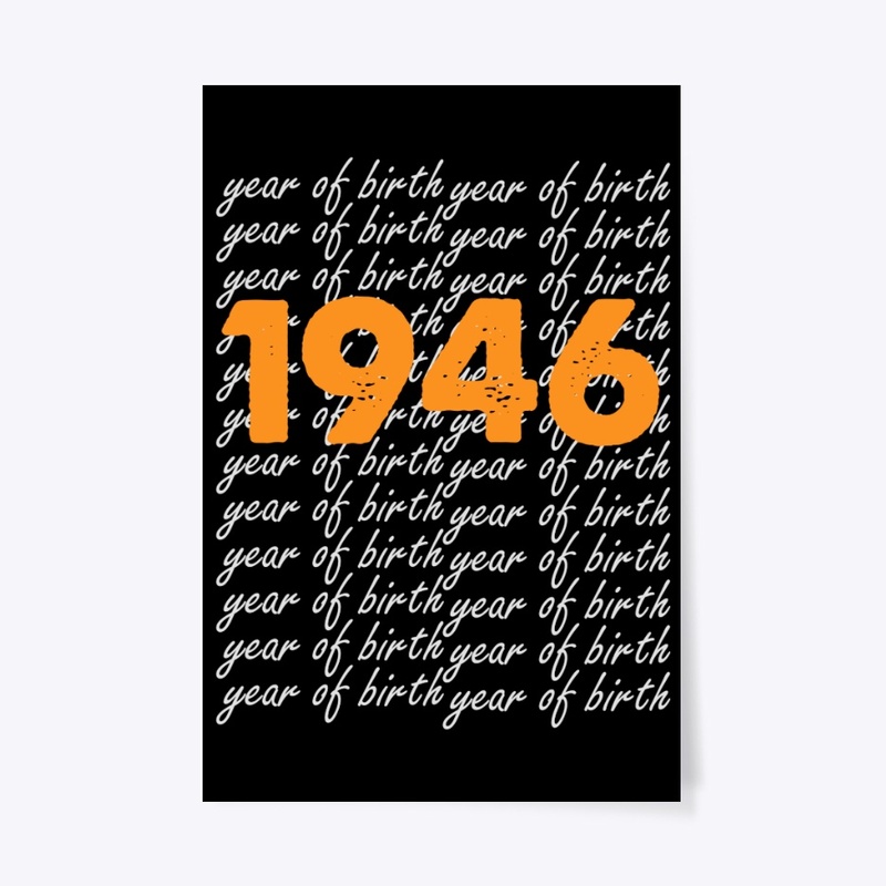 1946 Birthday Gift For Men Women