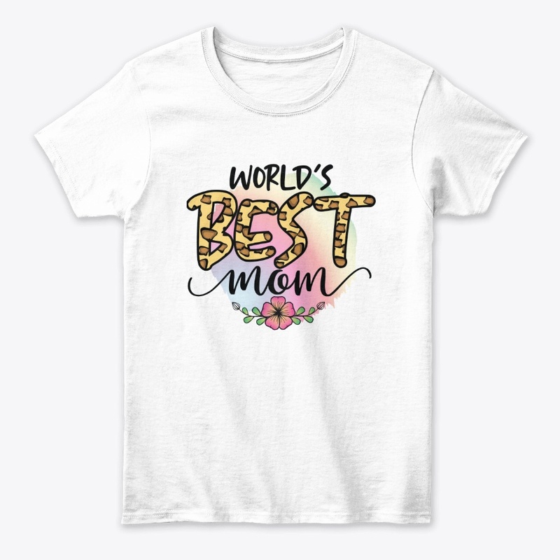 Worlds Best Mom Watercolor