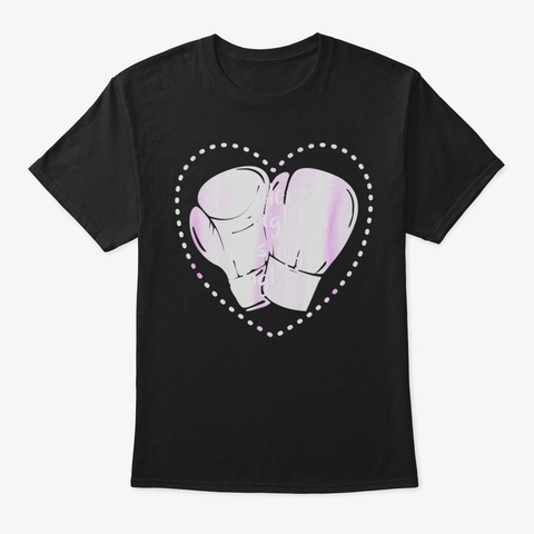 Breast Cancer Survivor Gift Mom Tee Her  Black T-Shirt Front