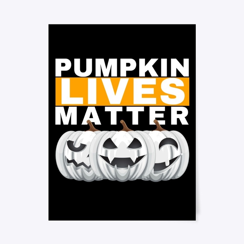 Halloween Pumpkin Lives Matter
