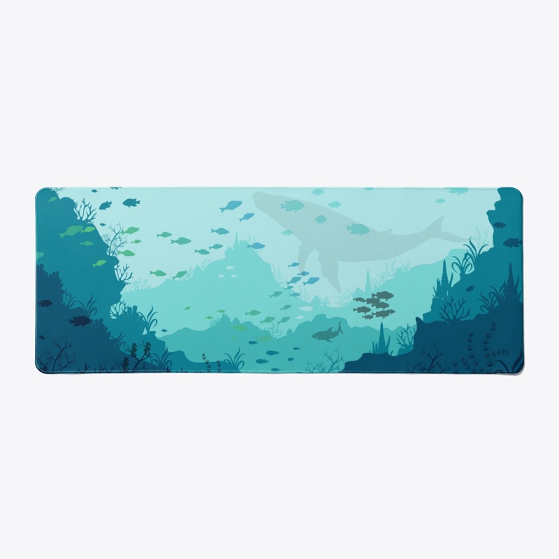 Aquatic Peace Desk Mat