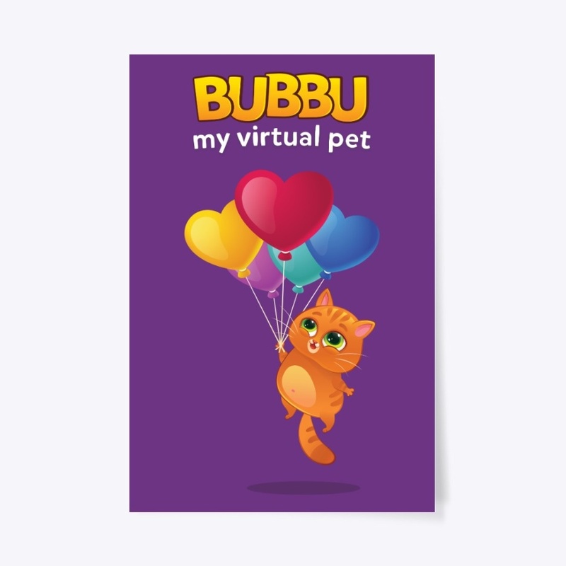 Bubbu with balloons
