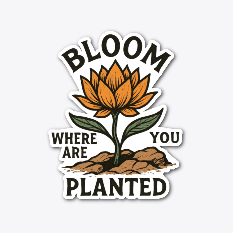 Bloom Where Planted Tee