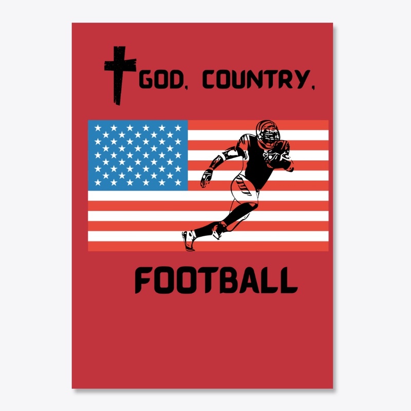 God Country Football - Color