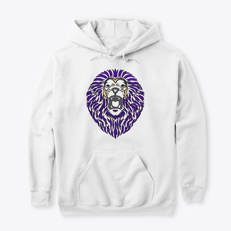 Vibrant Gold Lion t-shirt and hoodies