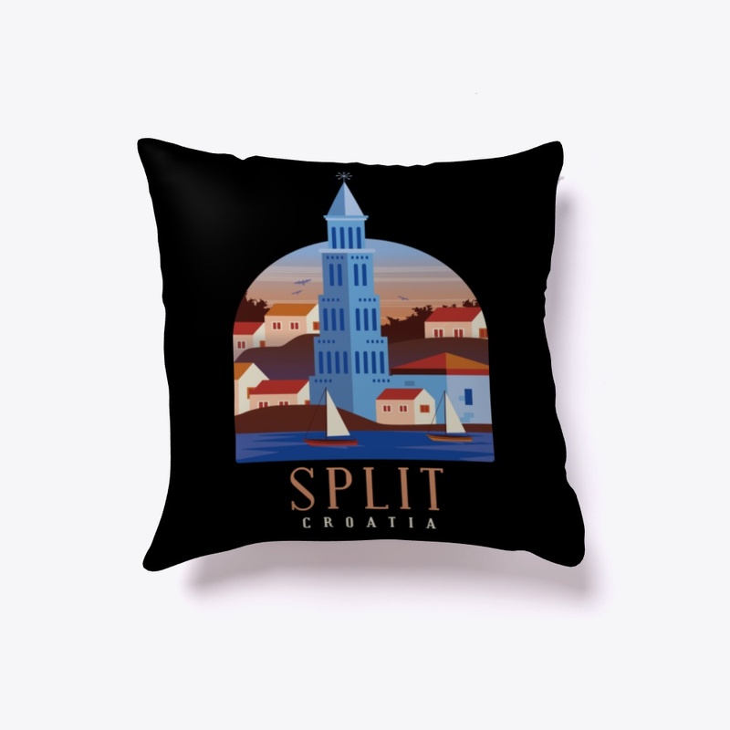 Croatia Skyline Split Cool Souvenir Gift