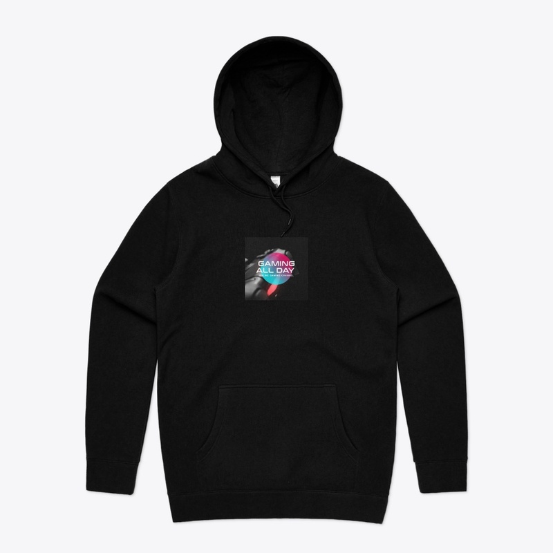 UNZIP HOODIE GAMING ALL DAY