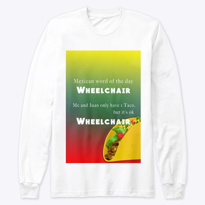 Mexican word of the day, wheelchair