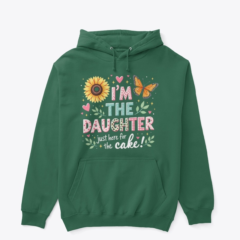 Funny Daughter Sunflower Butterfly Tee