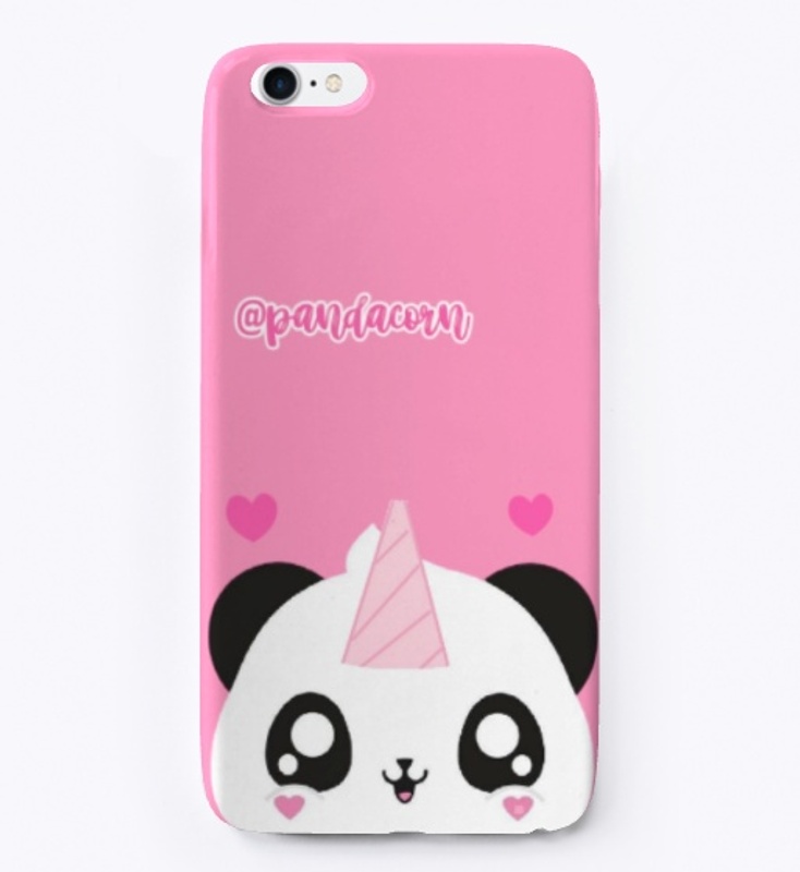 PINK! cute pandacorn IPHONE CASE 