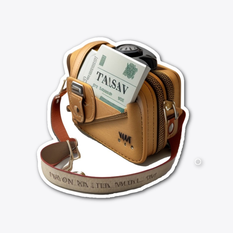 Travel visa bag