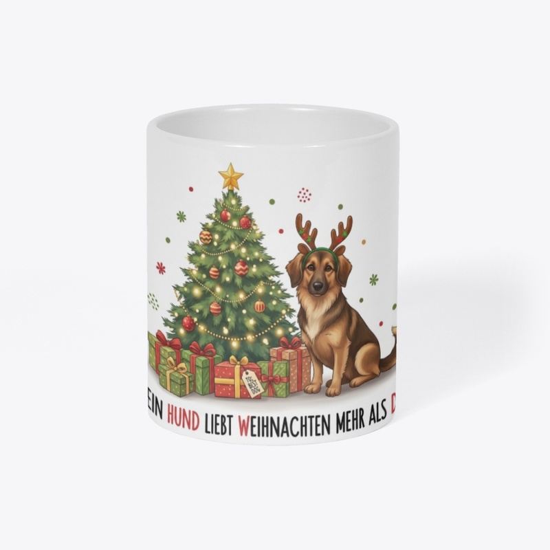 Mein Hund liebt Weihnachten mehr als du