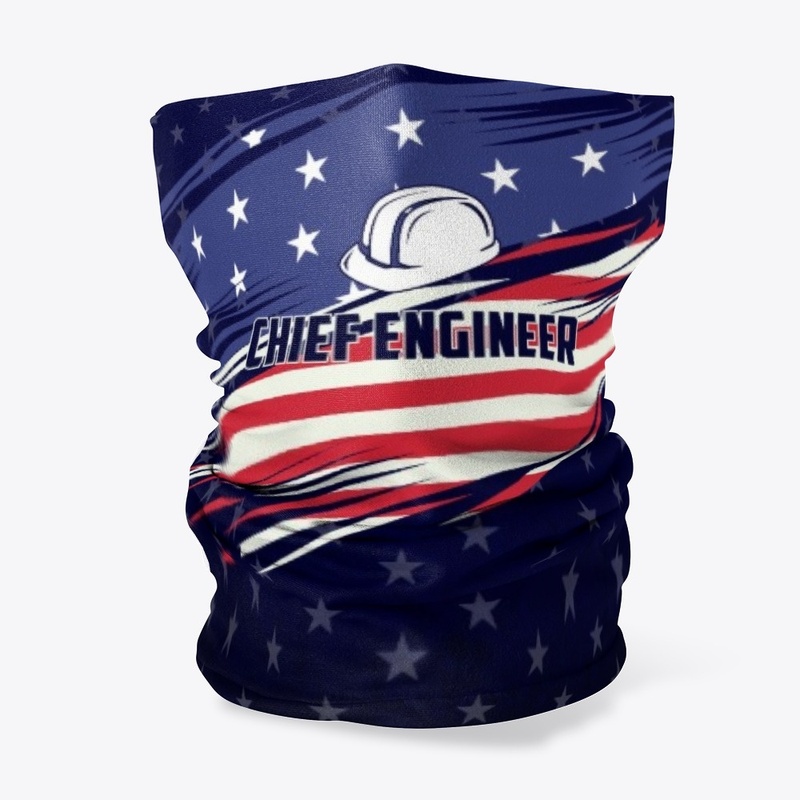 Proud Chief Engineer Neck Gaiter