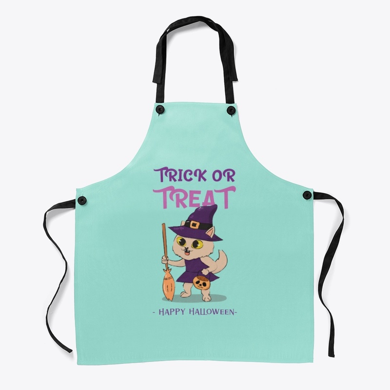 Trick or treat Kitty -  Halloween Design