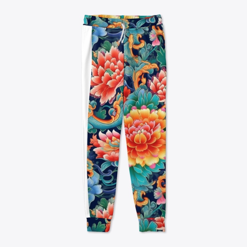 Floral Chinese Intricate pattern