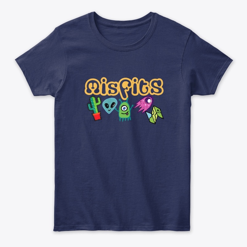 Misfits Classic T-Shirts Funny Cartoons
