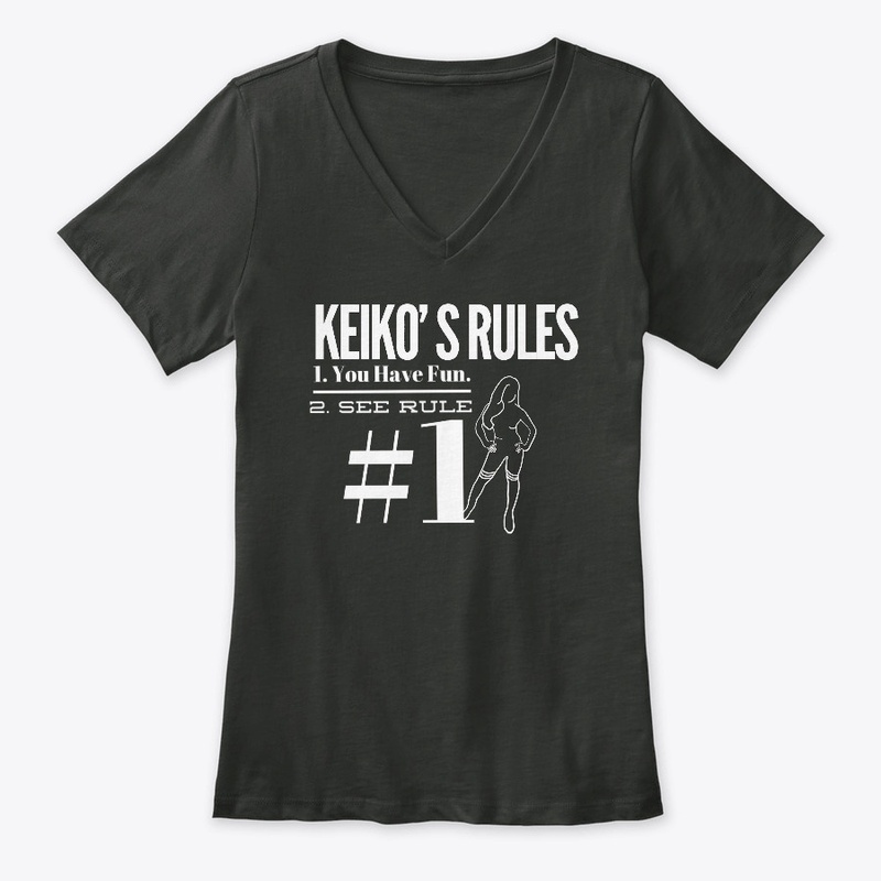 Keiko's Rules Women's V neck T-Shirt