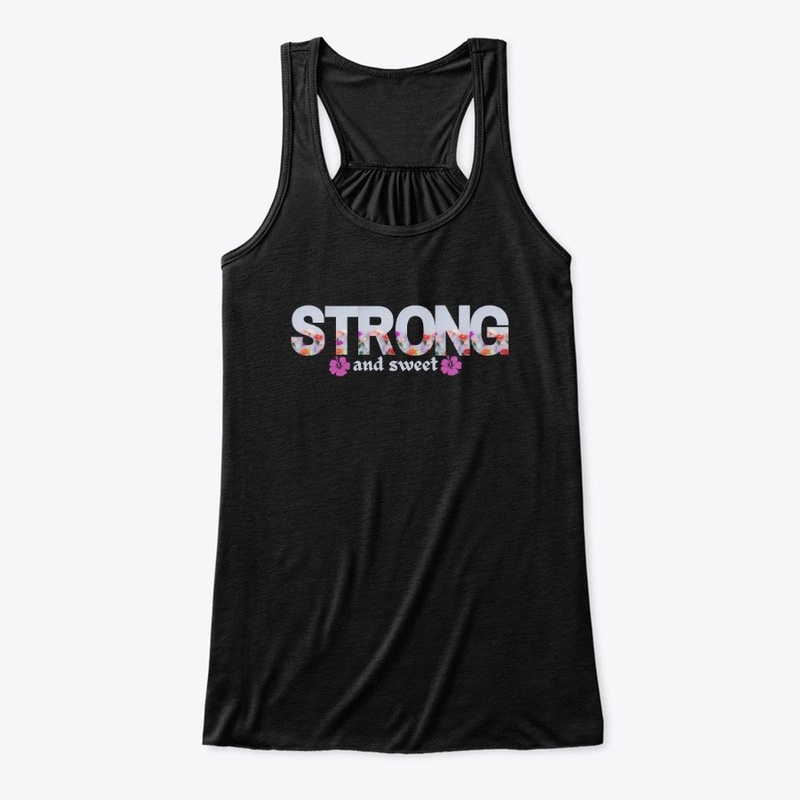 Strong and sweet floral design