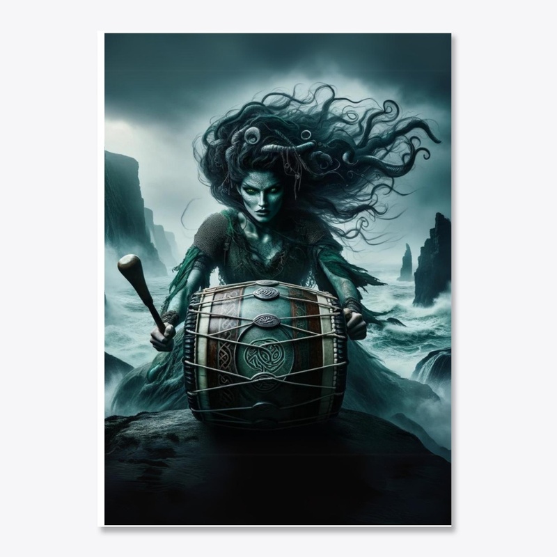 Bodhran Selkie 